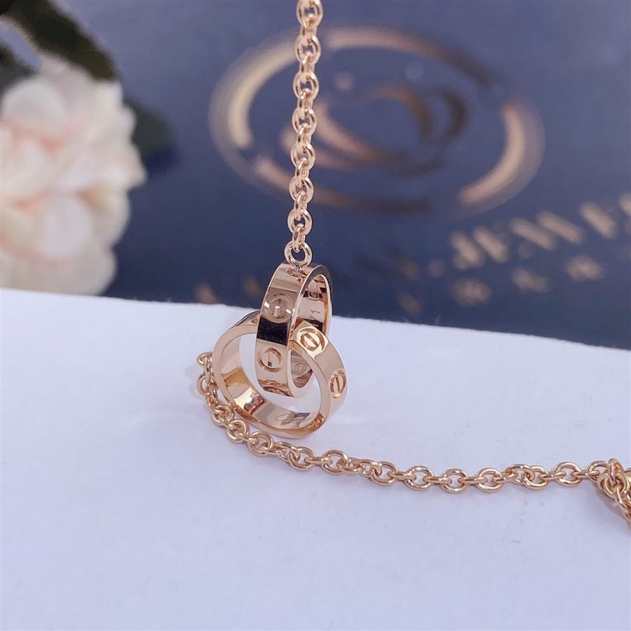 [Dawnora Jewelry]LOVE BRACELET DOUBLE RING