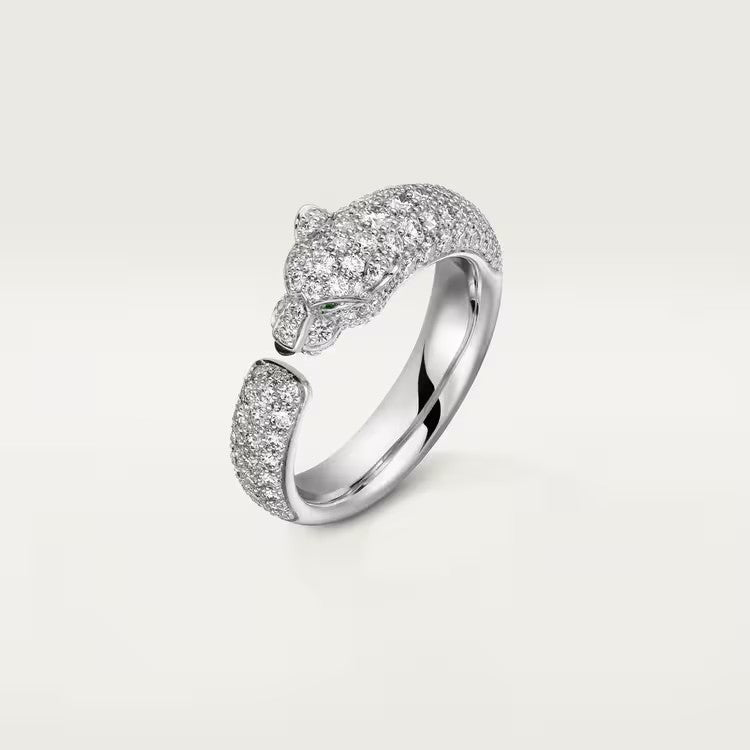 [Dawnora Jewelry]PANTHERE FULL DIAMOND SMALL RING