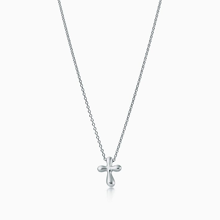[Dawnora Jewelry]CROSS PENDANT MINI BARE CROSS NECKLACE