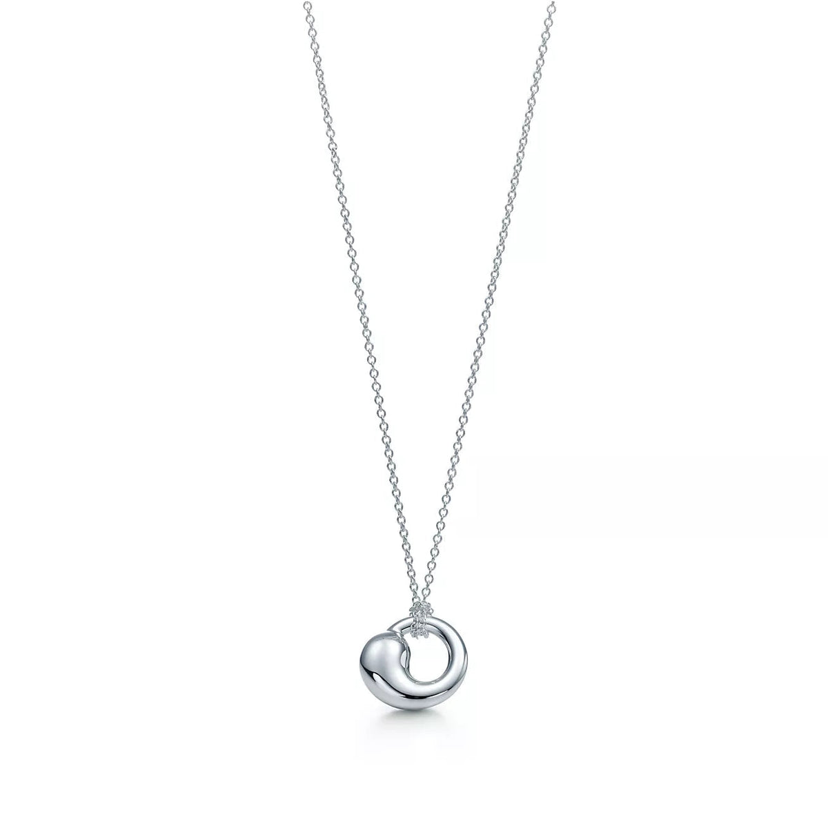 [Dawnora Jewelry]SNAIL PEDANT SILVER NECKLACE