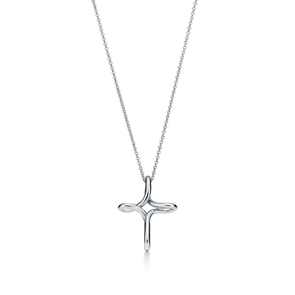 [Dawnora Jewelry]CROSS NECKLACE STERLING SILVER MATERIAL