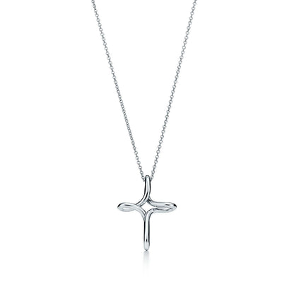 [Dawnora Jewelry]CROSS NECKLACE STERLING SILVER MATERIAL