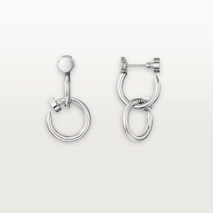 [Dawnora Jewelry]JUSTE NO DIAMOND DOUBLE EARRINGS