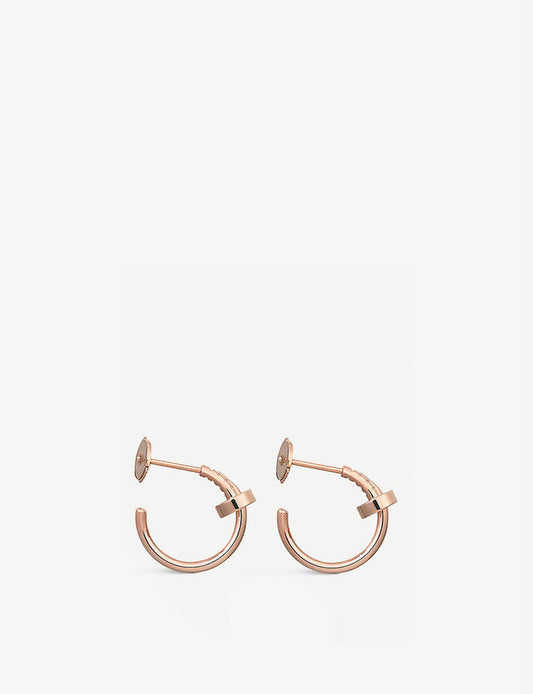 [Dawnora Jewelry]JUSTE EARRINGS PINK GOLD
