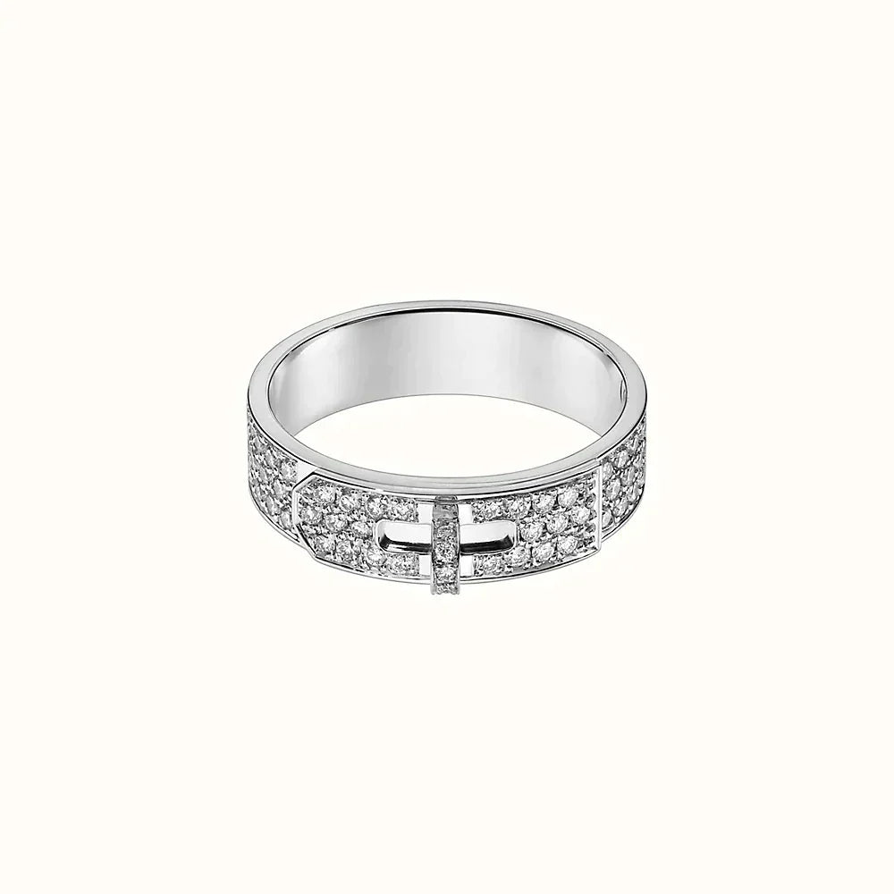 [Dawnora Jewelry]KELLY SILVER DIAMOND RING