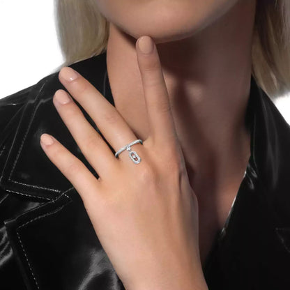 [Dawnora Jewelry]Move Uno Diamond Ring