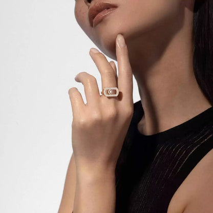 [Dawnora Jewelry]So Move Pave_-Set Diamond Ring