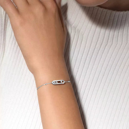 [Dawnora Jewelry]Baby Move Diamond Bracelet
