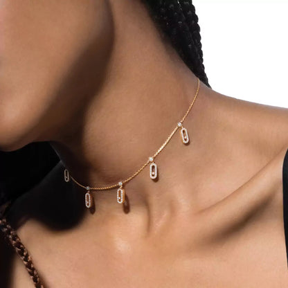 [Dawnora Jewelry]Move Uno Necklace