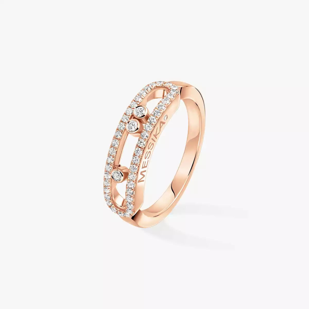 [Dawnora Jewelry] Baby Move Gold Diamond Pave_ Ring