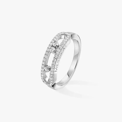 [Dawnora Jewelry] Baby Move Gold Diamond Pave_ Ring