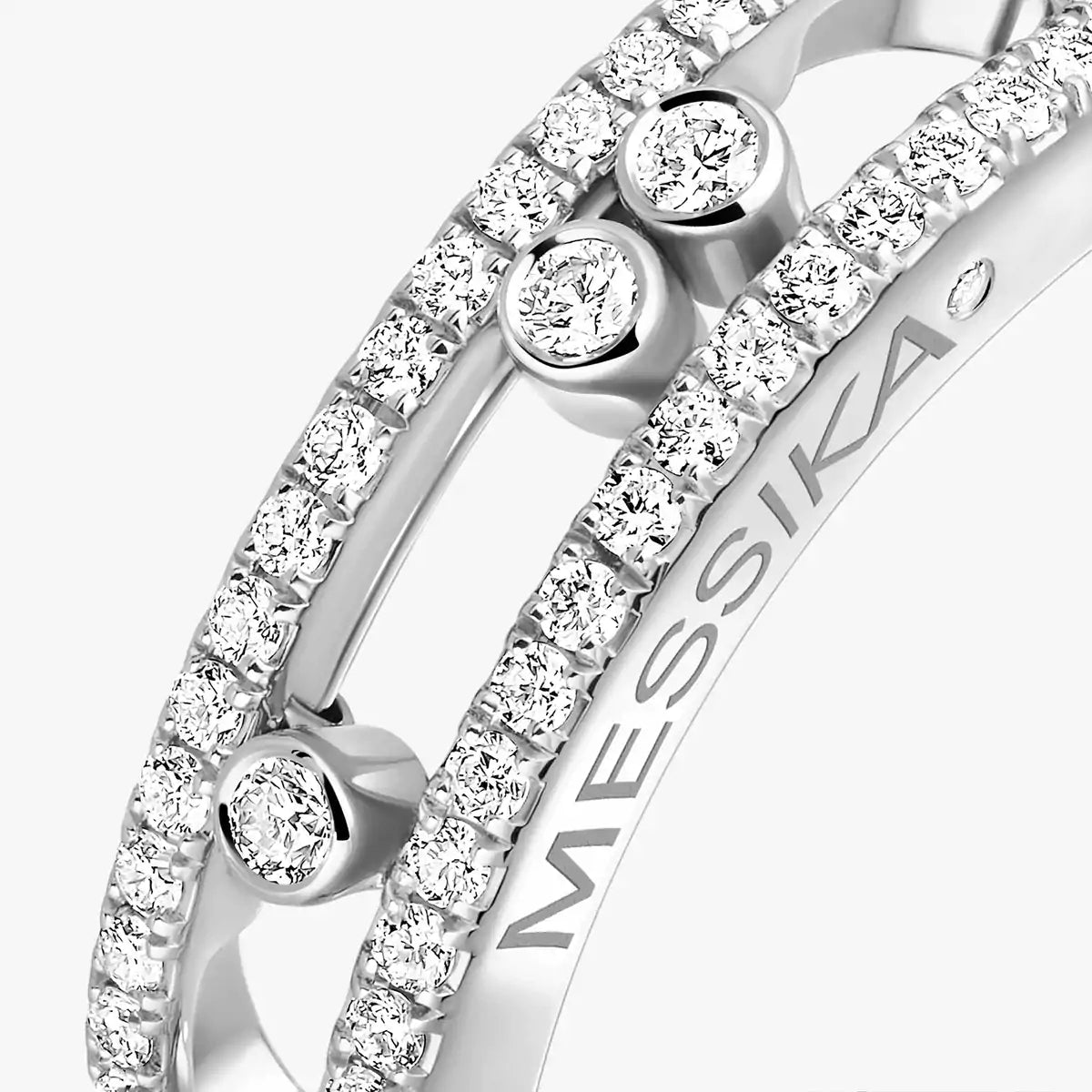 [Dawnora Jewelry] Baby Move Gold Diamond Pave_ Ring