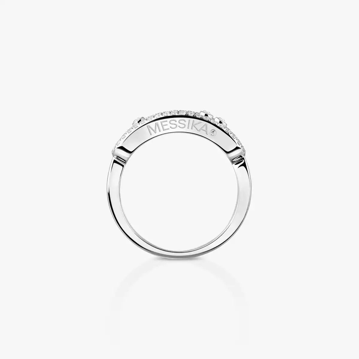 [Dawnora Jewelry] Baby Move Gold Diamond Pave_ Ring