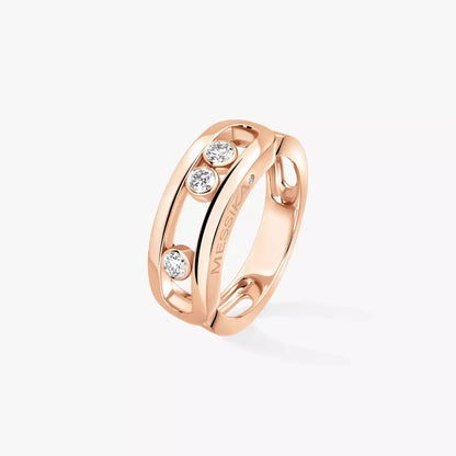 [Dawnora Jewelry] MoveGold Diamond Ring