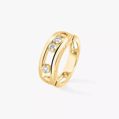 [Dawnora Jewelry] MoveGold Diamond Ring