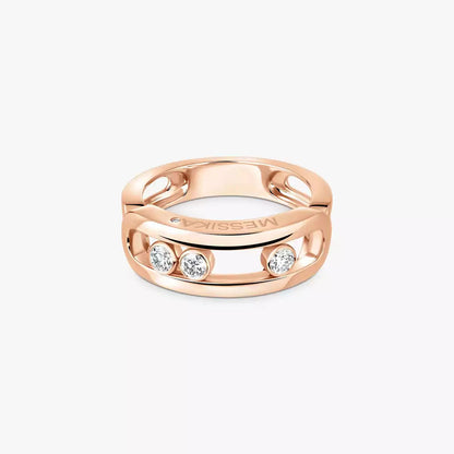 [Dawnora Jewelry] MoveGold Diamond Ring