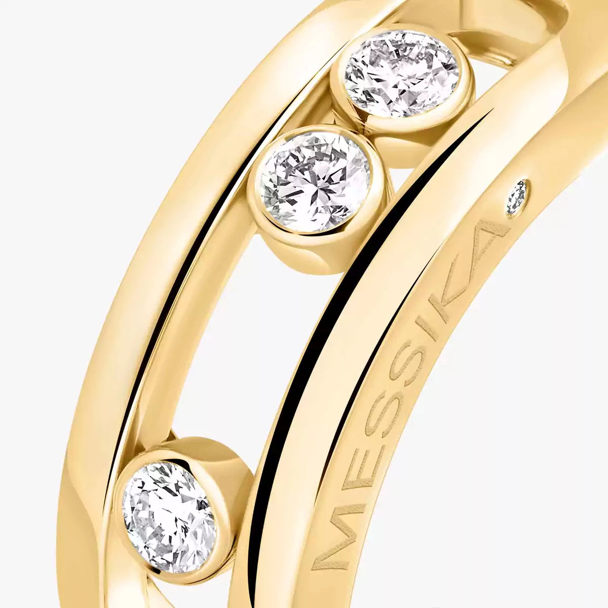 [Dawnora Jewelry] MoveGold Diamond Ring