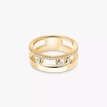 [Dawnora Jewelry]Move Romane Diamond Ring