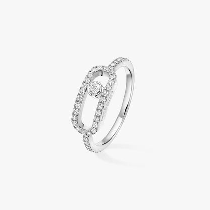 [Dawnora Jewelry]Move Uno Diamond Ring in Gold