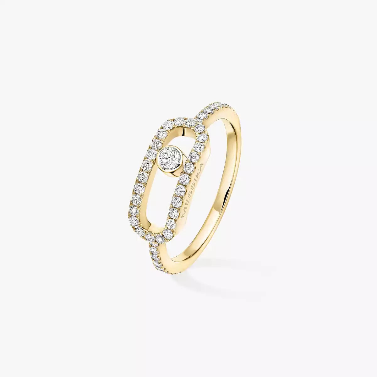 [Dawnora Jewelry]Move Uno Diamond Ring in Gold