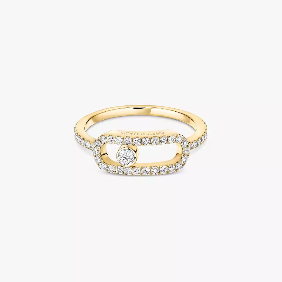 [Dawnora Jewelry]Move Uno Diamond Ring in Gold