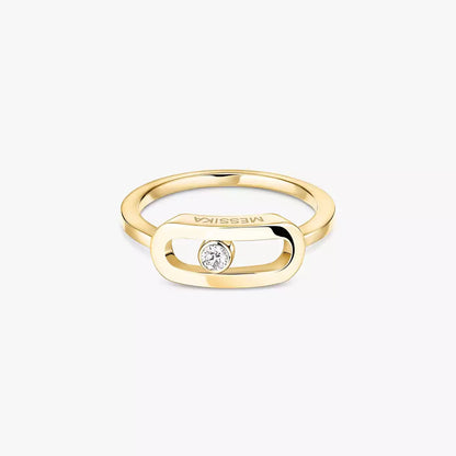 [Dawnora Jewelry]Move Uno Diamond Ring in Gold