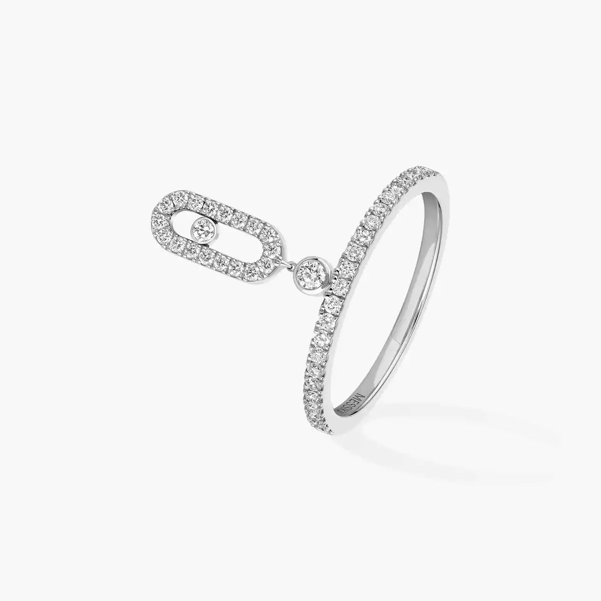 [Dawnora Jewelry]Move Uno Diamond Ring