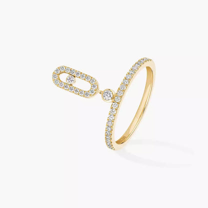 [Dawnora Jewelry]Move Uno Diamond Ring