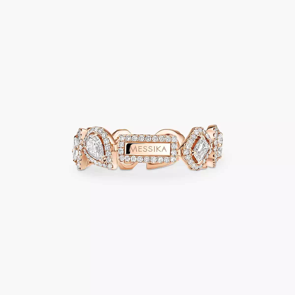 [Dawnora Jewelry]Diamond Wedding Ring My Twin