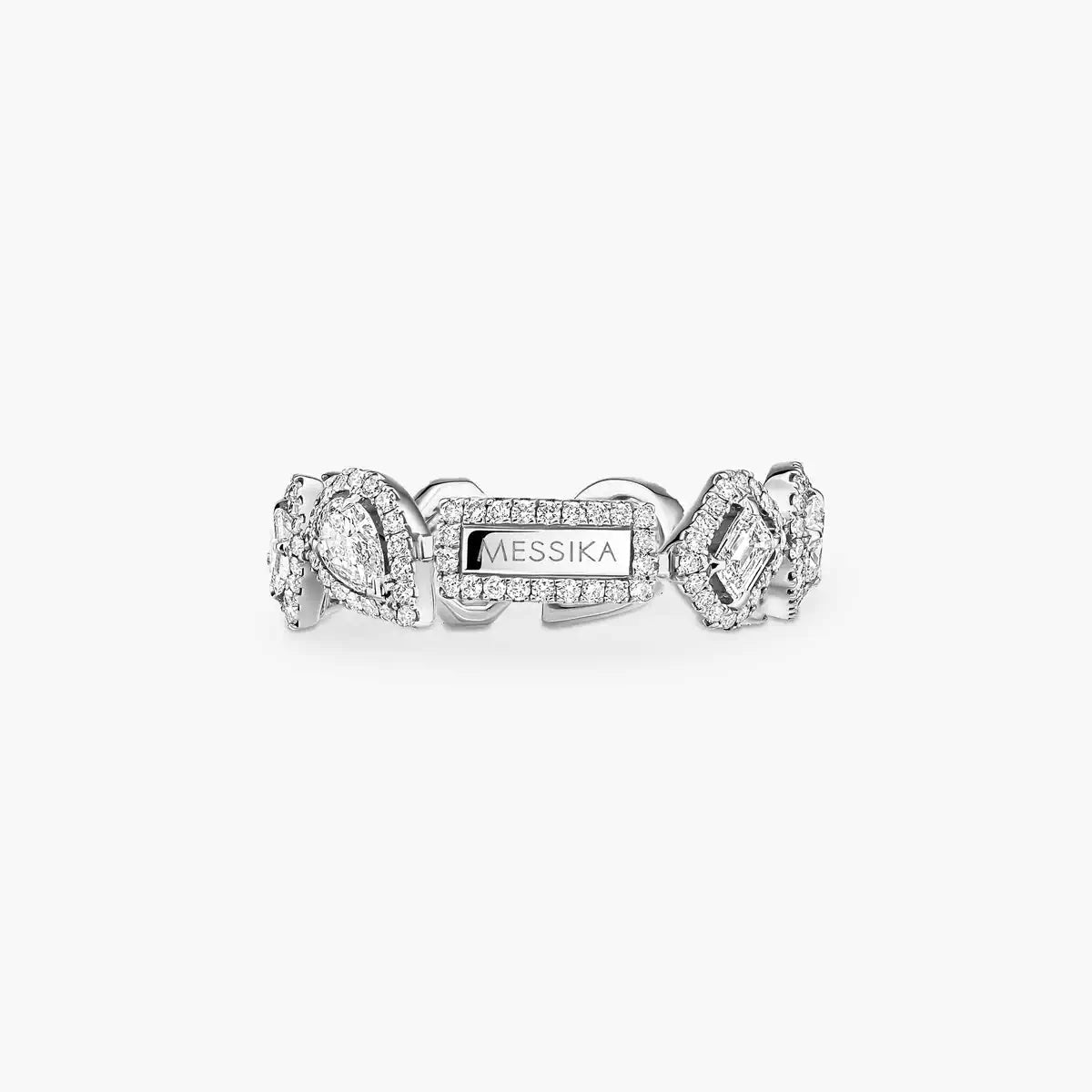 [Dawnora Jewelry]Diamond Wedding Ring My Twin