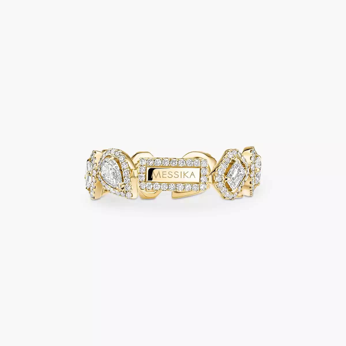 [Dawnora Jewelry]Diamond Wedding Ring My Twin