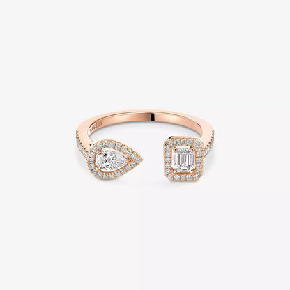 [Dawnora Jewelry]My Twin Toi Gold Diamond Ring