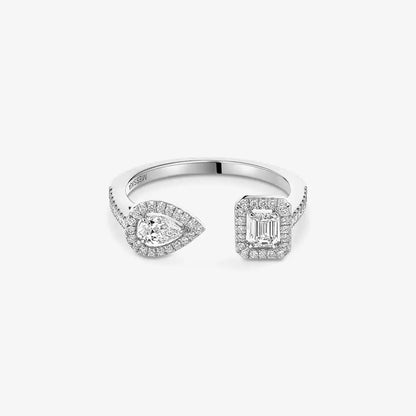 [Dawnora Jewelry]My Twin Toi Gold Diamond Ring