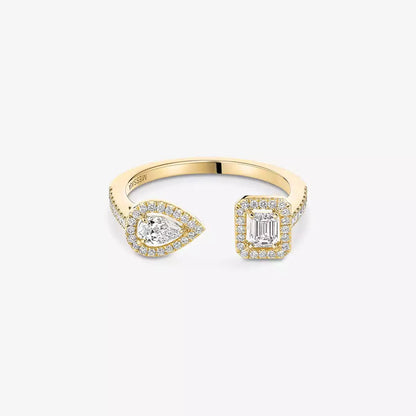 [Dawnora Jewelry]My Twin Toi Gold Diamond Ring