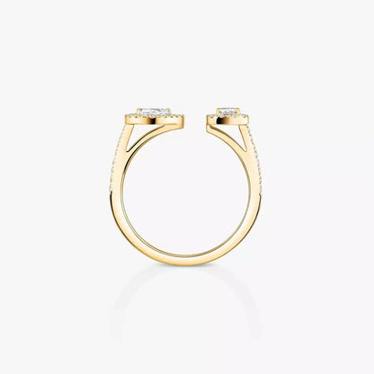 [Dawnora Jewelry]My Twin Toi Gold Diamond Ring