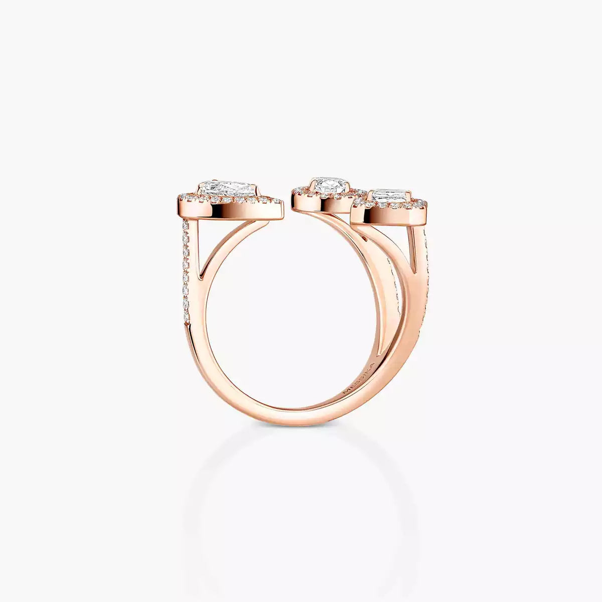 [Dawnora Jewelry] Diamond Ring 0,25ct My Twin Trilogy