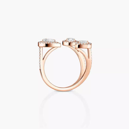 [Dawnora Jewelry] Diamond Ring 0,25ct My Twin Trilogy