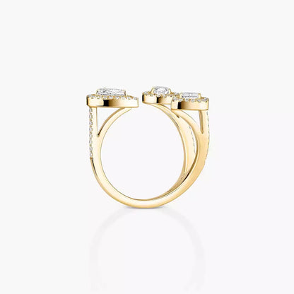 [Dawnora Jewelry] Diamond Ring 0,25ct My Twin Trilogy