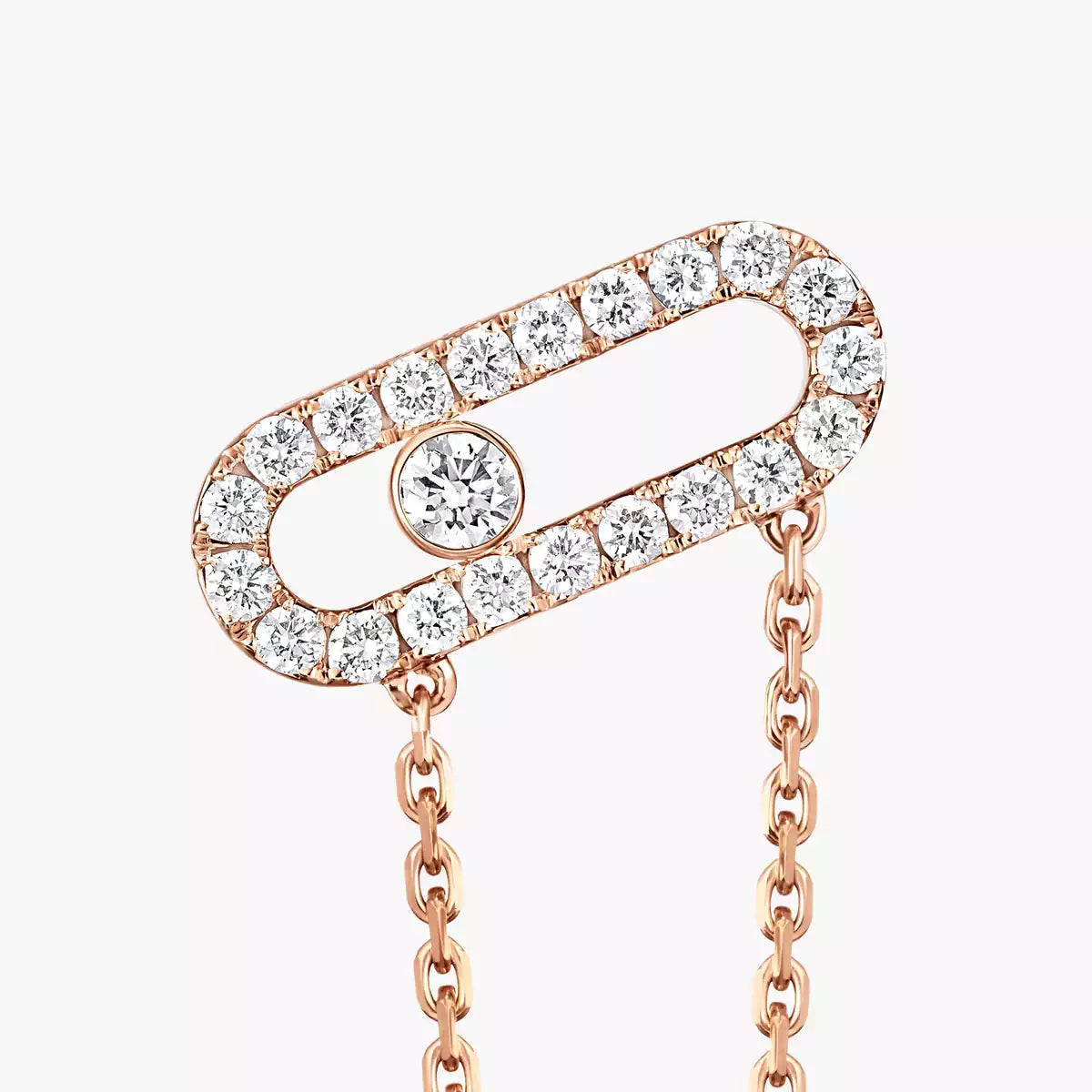 [Dawnora Jewelry]Move Uno Diamond Earrings