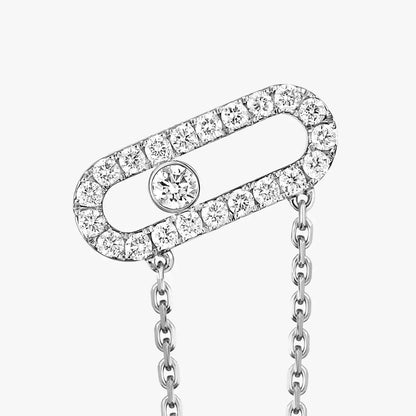 [Dawnora Jewelry]Move Uno Diamond Earrings