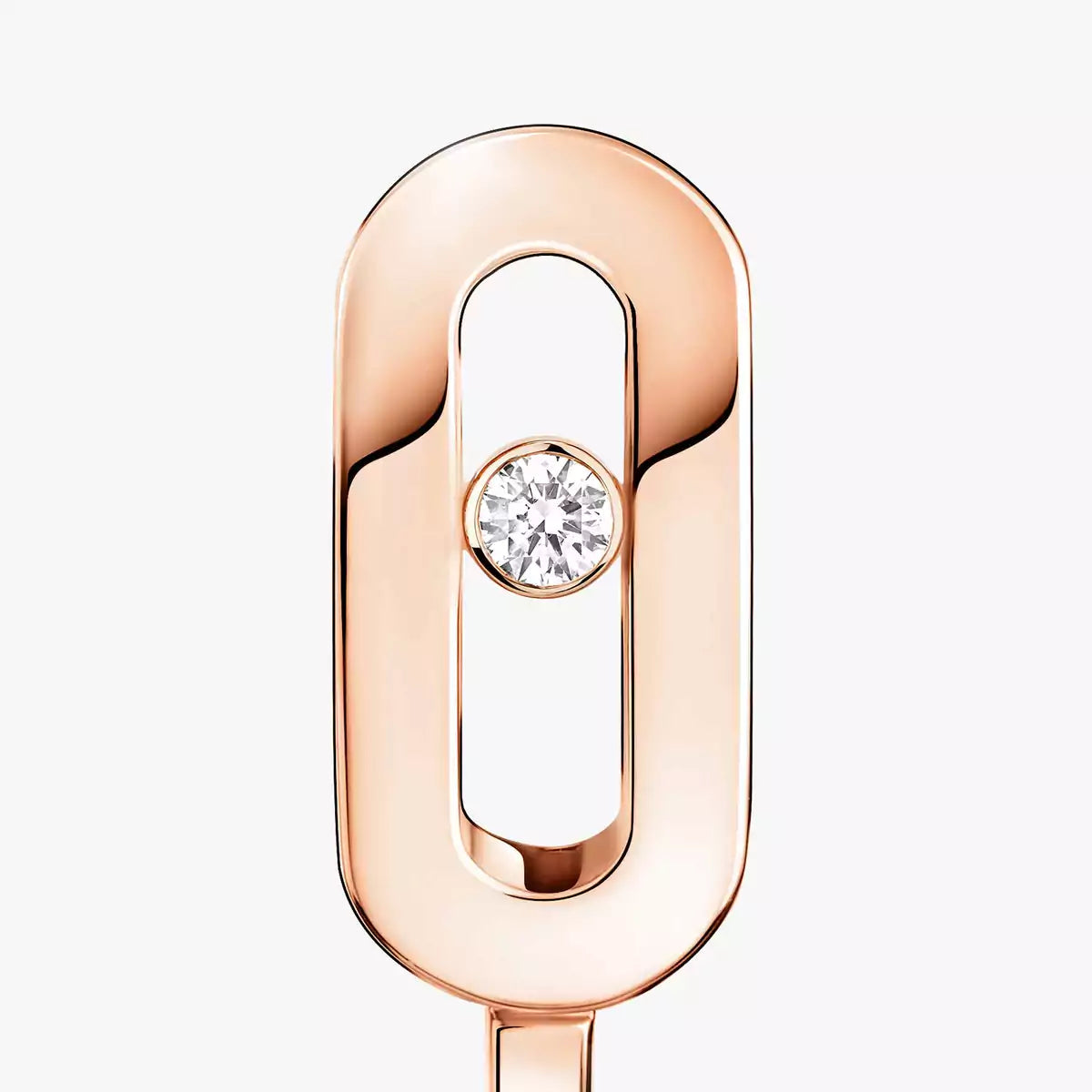 [Dawnora Jewelry]Diamond Mini Hoop Earrings Move Classique