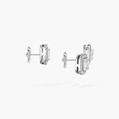 [Dawnora Jewelry]Diamond Earrings 0,10ct My Twin 1+2