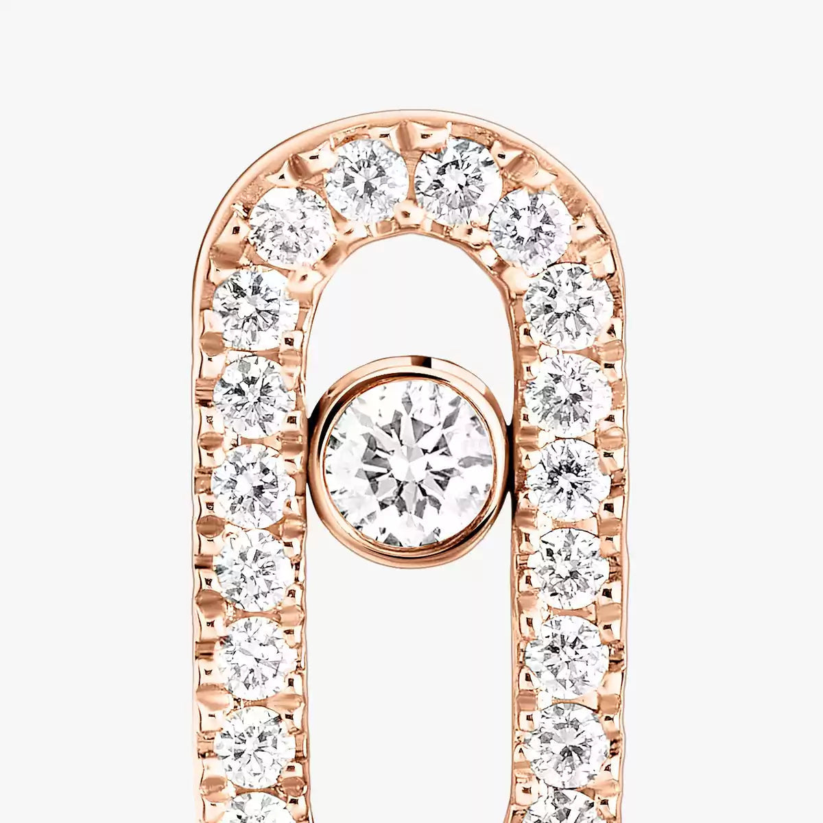 [Dawnora Jewelry]Move Uno Diamond Earrings