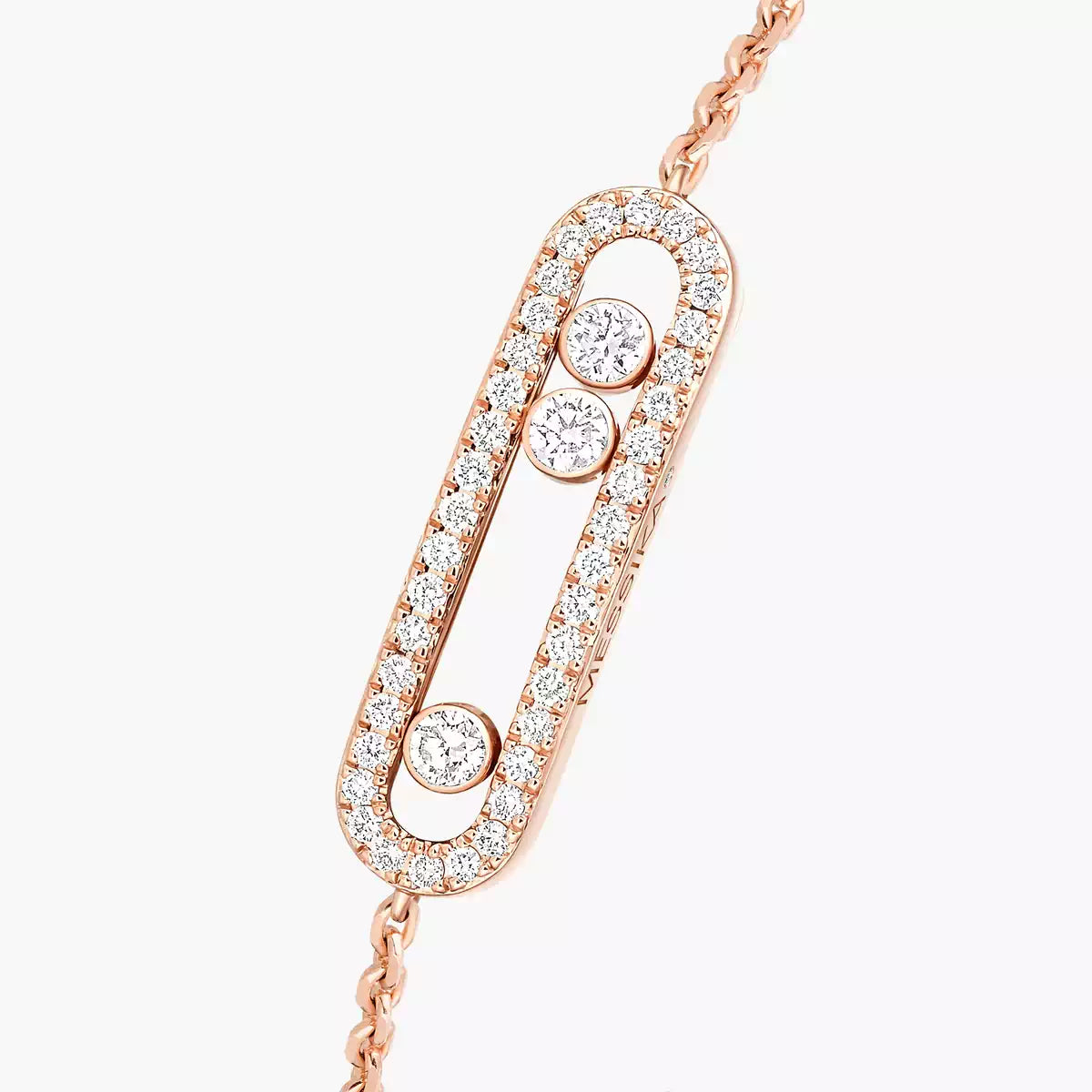 [Dawnora Jewelry]Pavé Baby Move Diamond Bracelet