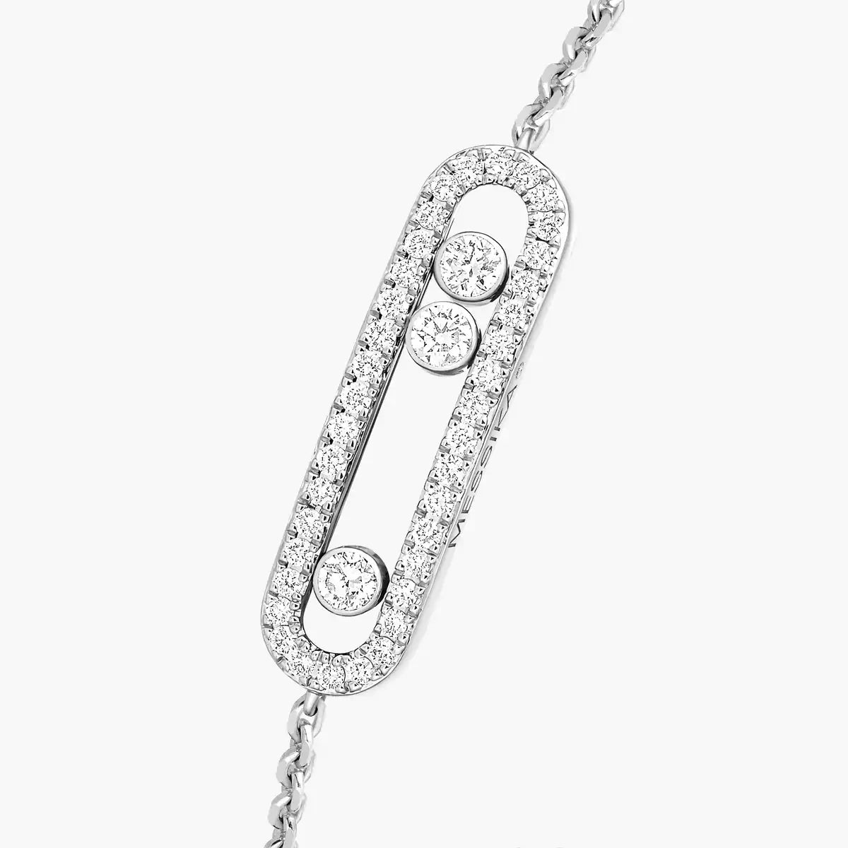 [Dawnora Jewelry]Pavé Baby Move Diamond Bracelet