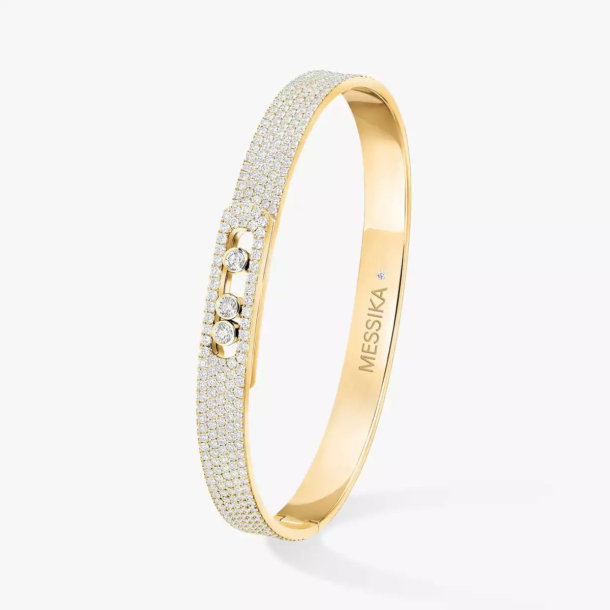 [Dawnora Jewelry]Move Noa Full Pavé Diamond Bangle Bracelet