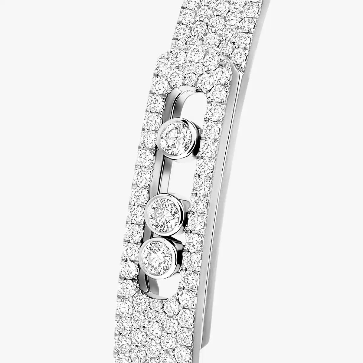 [Dawnora Jewelry]Move Noa Full Pavé Diamond Bangle Bracelet