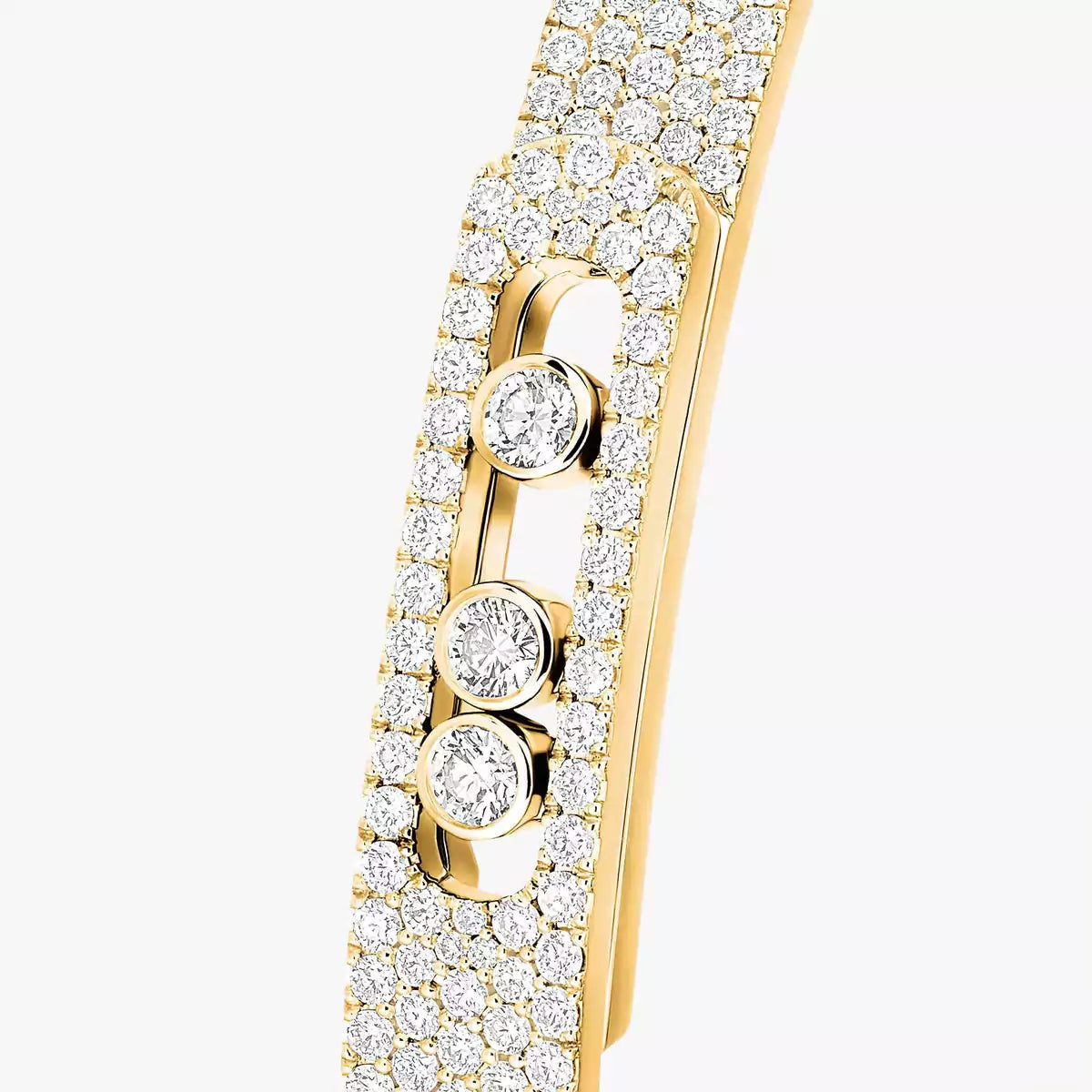 [Dawnora Jewelry]Move Noa Full Pavé Diamond Bangle Bracelet
