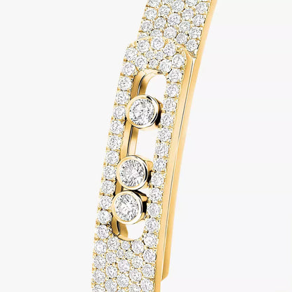 [Dawnora Jewelry]Move Noa Full Pavé Diamond Bangle Bracelet