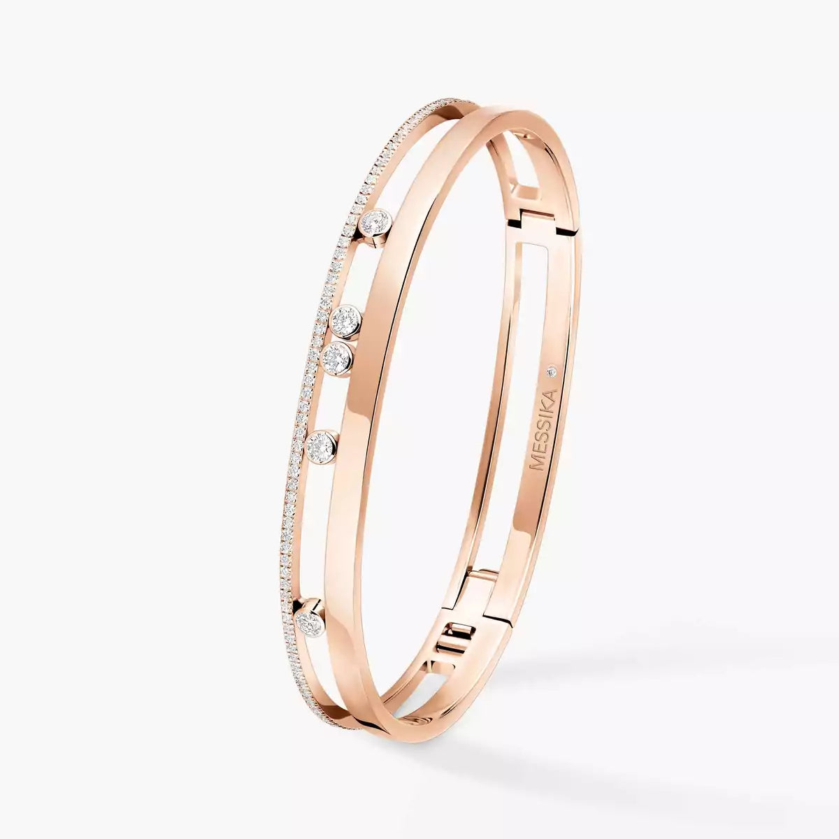 [Dawnora Jewelry]Move Romane Diamond Bangle Bracelet
